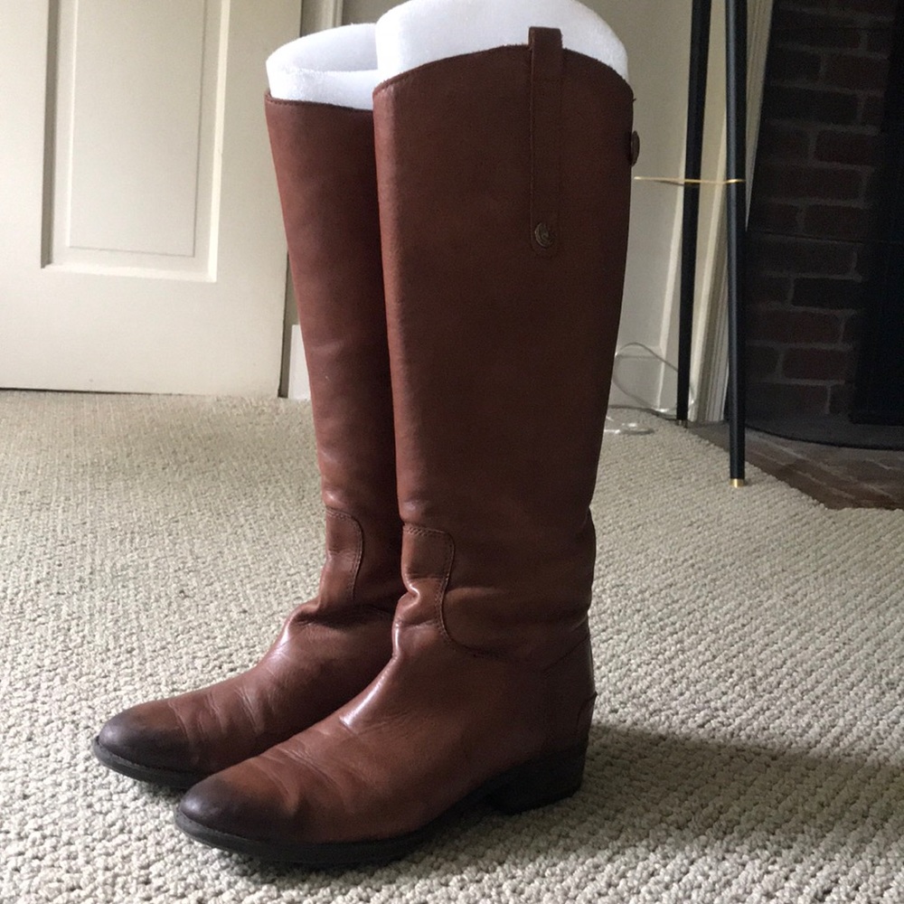 Sam Edelman Brown Leather ‘Penny’ Boots